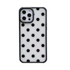 black-and-white-polka-dot-iphone-case - Viexta