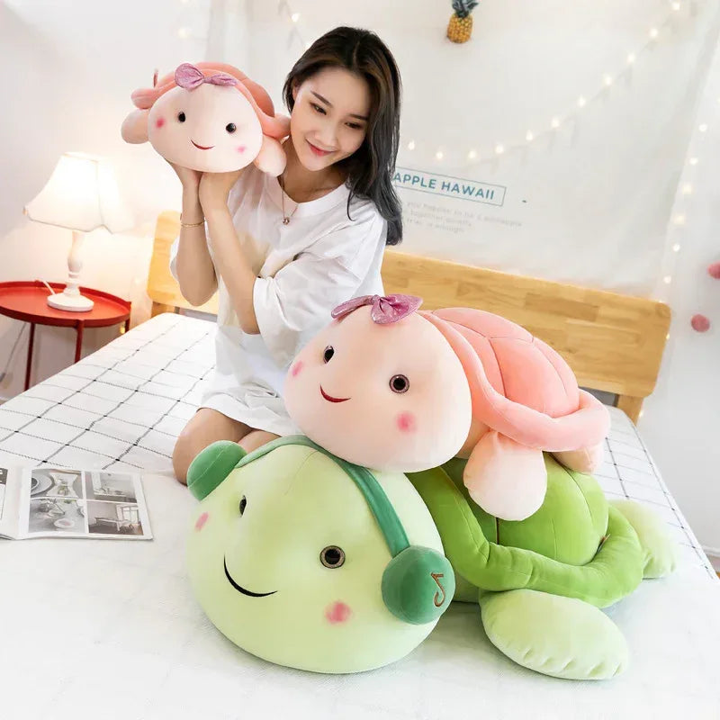 Couple Tortoise Ear Plush Toy Doll - Viexta