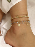 Multi-Layer Foot Anklets - Viexta