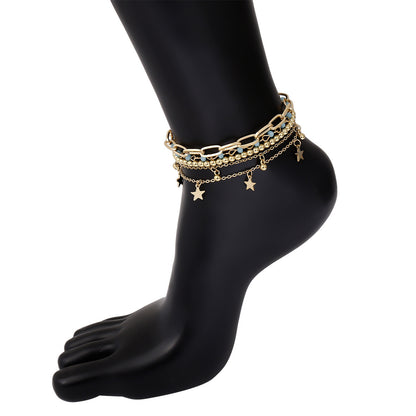 Multi-Layer Foot Anklets