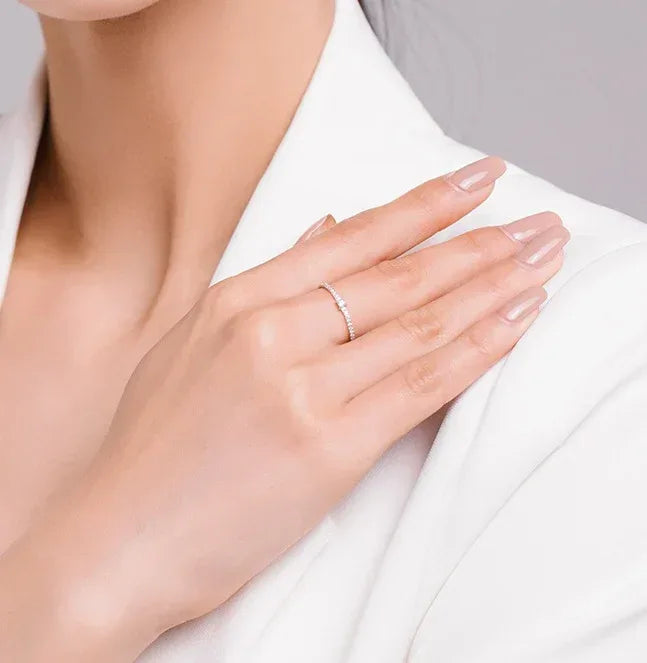 Micro-Inlaid Index Finger Ring - Viexta