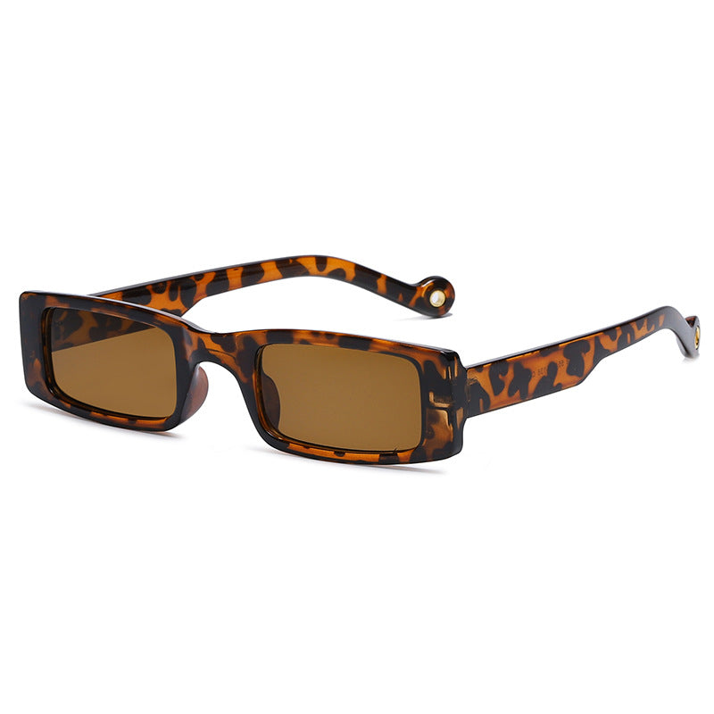 New Square Small Frame Sunglasses Men And Women Retro Street Shooting Sunglasses Hip Hop Trend Sunglasses