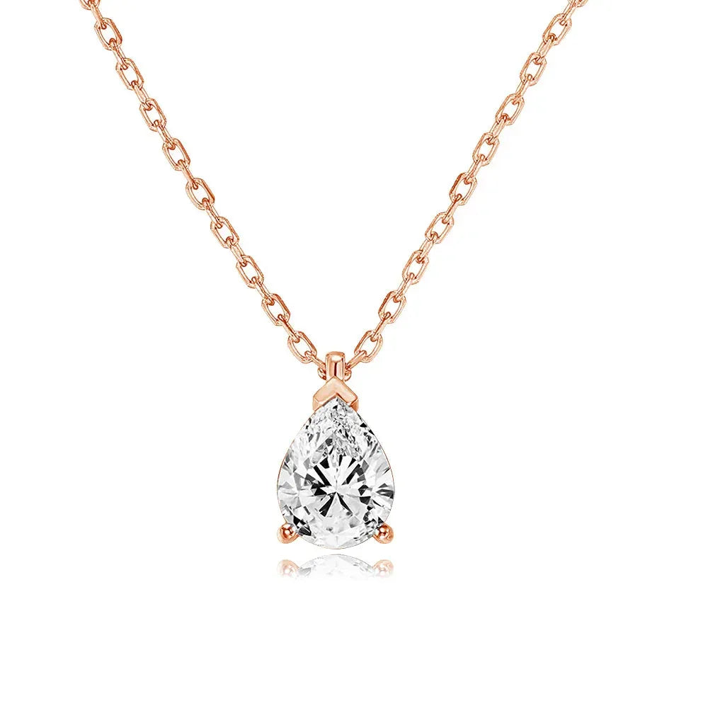 Zircon Micro-inlaid Necklace - Viexta