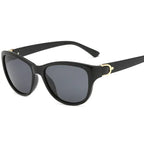 Metal Hybrid Polarized Retro Sunglasses - Viexta