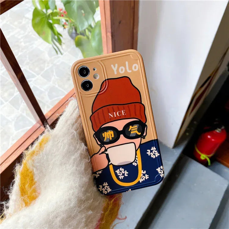 Richy Vibe Woman On The Side iPhone Case - Viexta