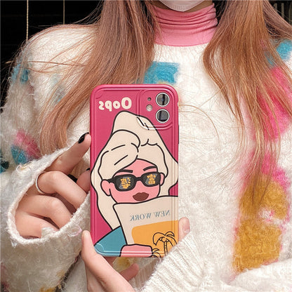 Richy Vibe Woman On The Side iPhone Case