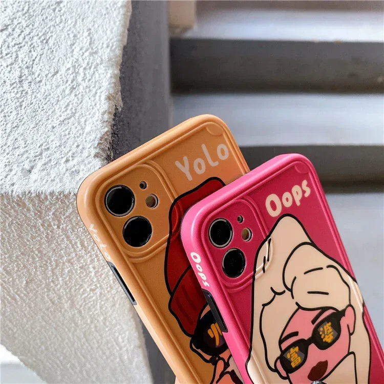 Richy Vibe Woman On The Side iPhone Case - Viexta