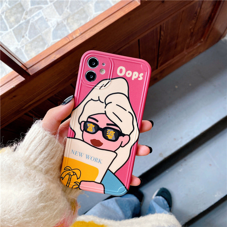 Richy Vibe Woman On The Side iPhone Case