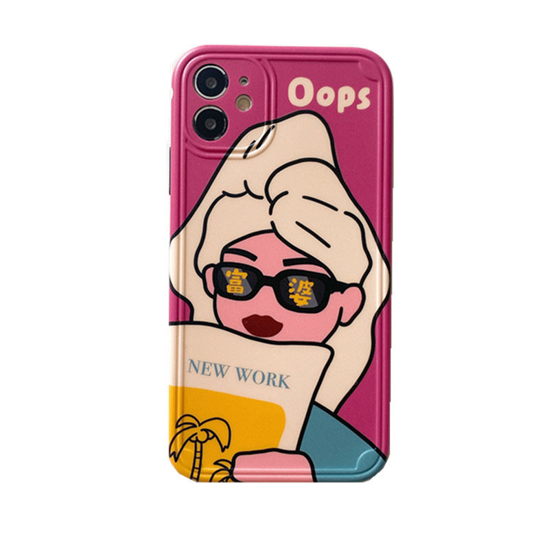 Richy Vibe Woman On The Side iPhone Case