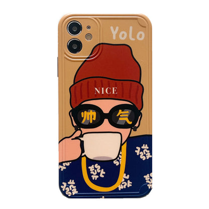 Richy Vibe Woman On The Side iPhone Case