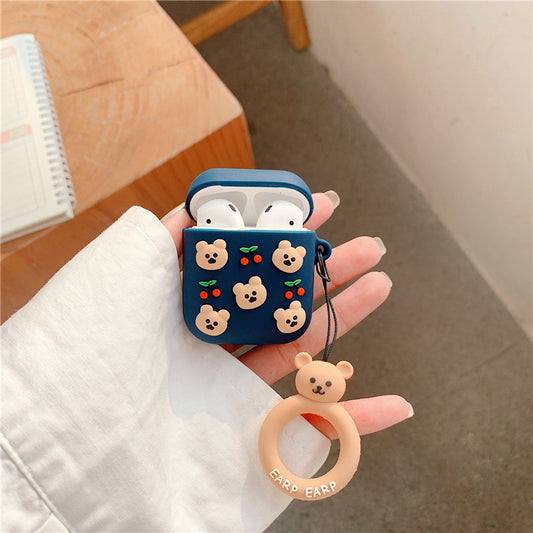 Korean Bear Airpods Protective Case