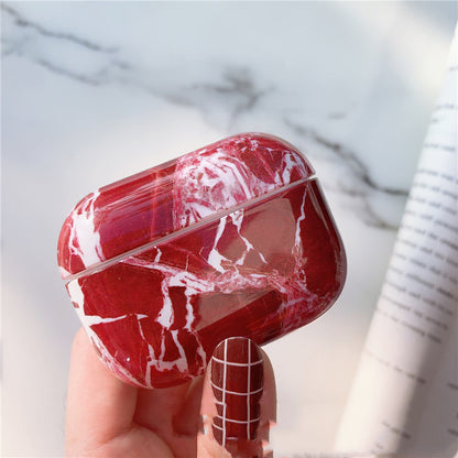 Hard Shell Marble Airpod Case