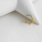 gold-metal-brass-plated-balls-ring - Viexta