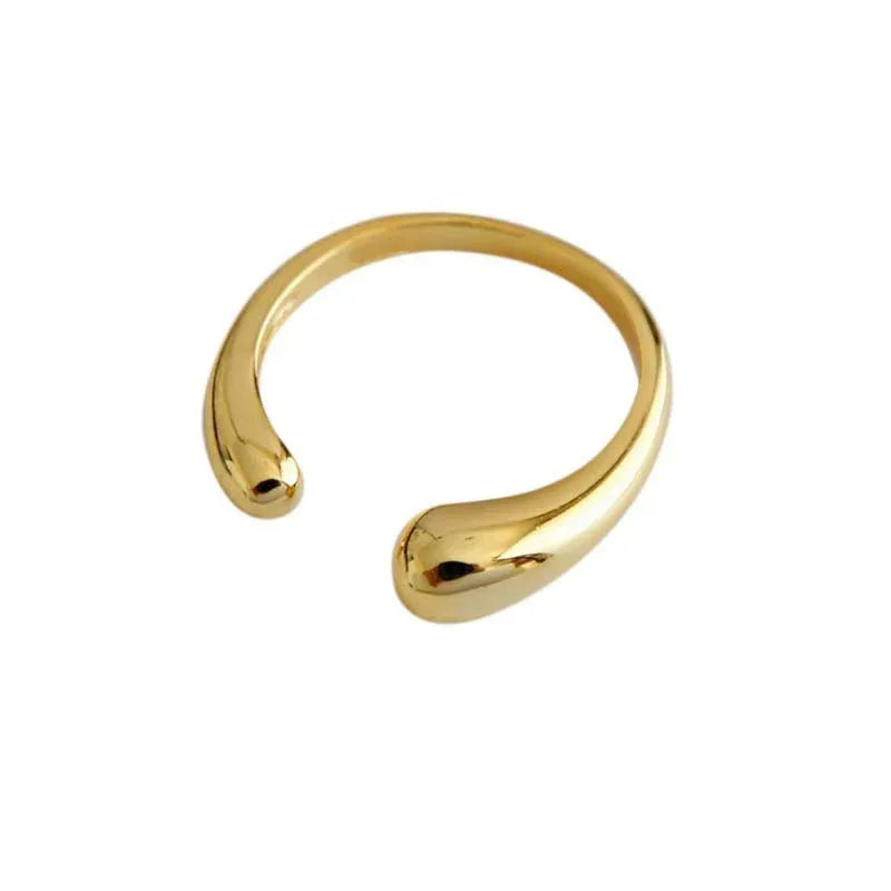 gold-metal-brass-plated-balls-ring - Viexta