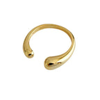 gold-metal-brass-plated-balls-ring - Viexta