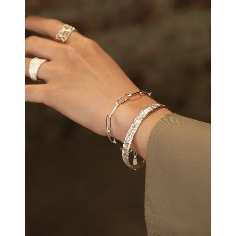 Versatile Chain Texture Bracelet - Viexta
