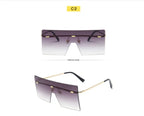 Women's Square One-piece Sunglasses - Viexta