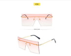 Women's Square One-piece Sunglasses - Viexta