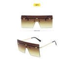 Women's Square One-piece Sunglasses - Viexta