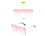 Women's Square One-piece Sunglasses - Viexta