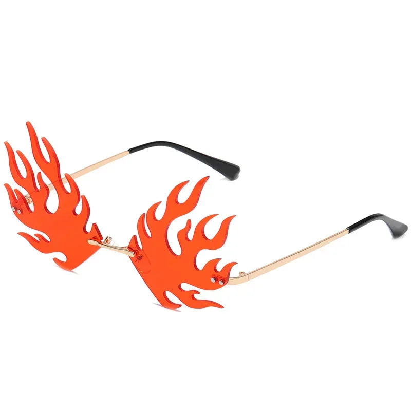 Rimless Dragon Phoenix Sunglasse - Viexta