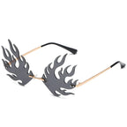 Rimless Dragon Phoenix Sunglasse - Viexta