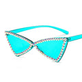 Retro Triangle Rimless Glasse - Viexta