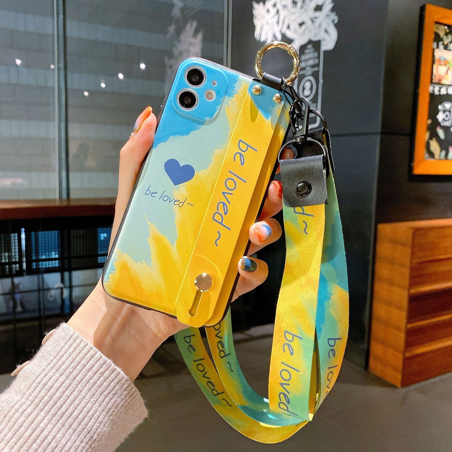 Wristband Watercolor IPhone Case