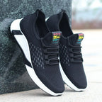 Casual Lace-up Running Shoes - Viexta