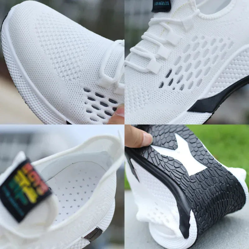 Casual Lace-up Running Shoes - Viexta