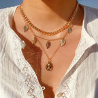 frosty-wind-single-layer-winding-snake-bone-necklace - Viexta