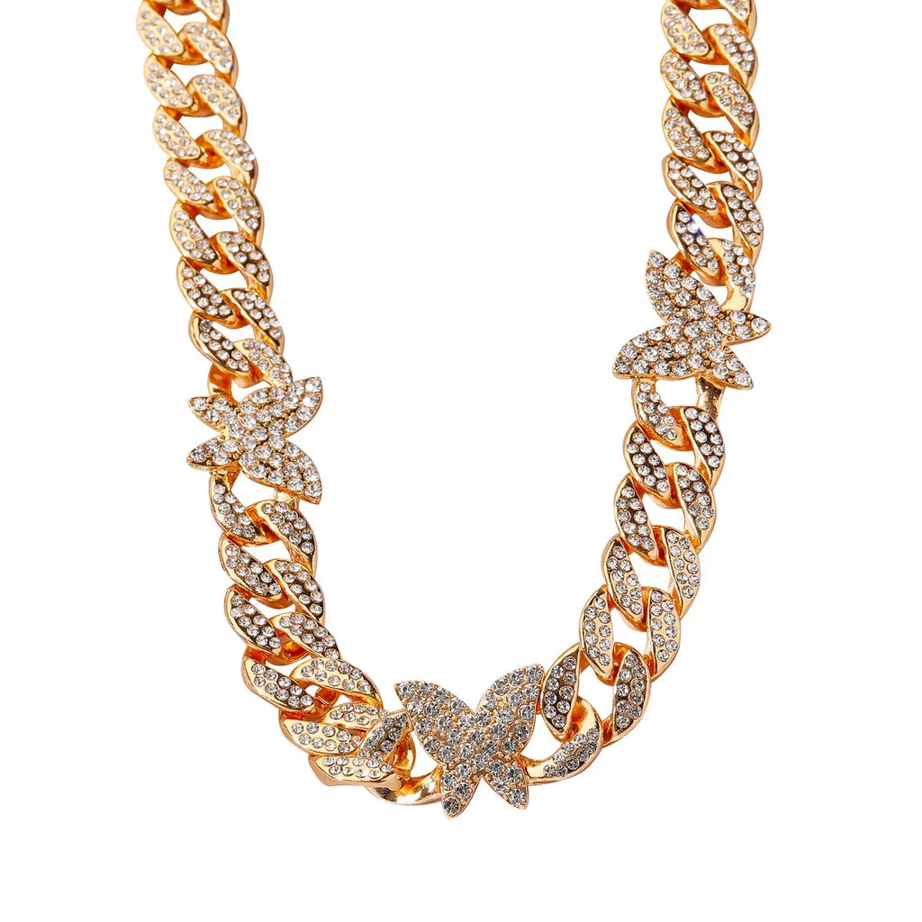 retro-ethnic-temperament-diamond-adjustable-necklace - Viexta