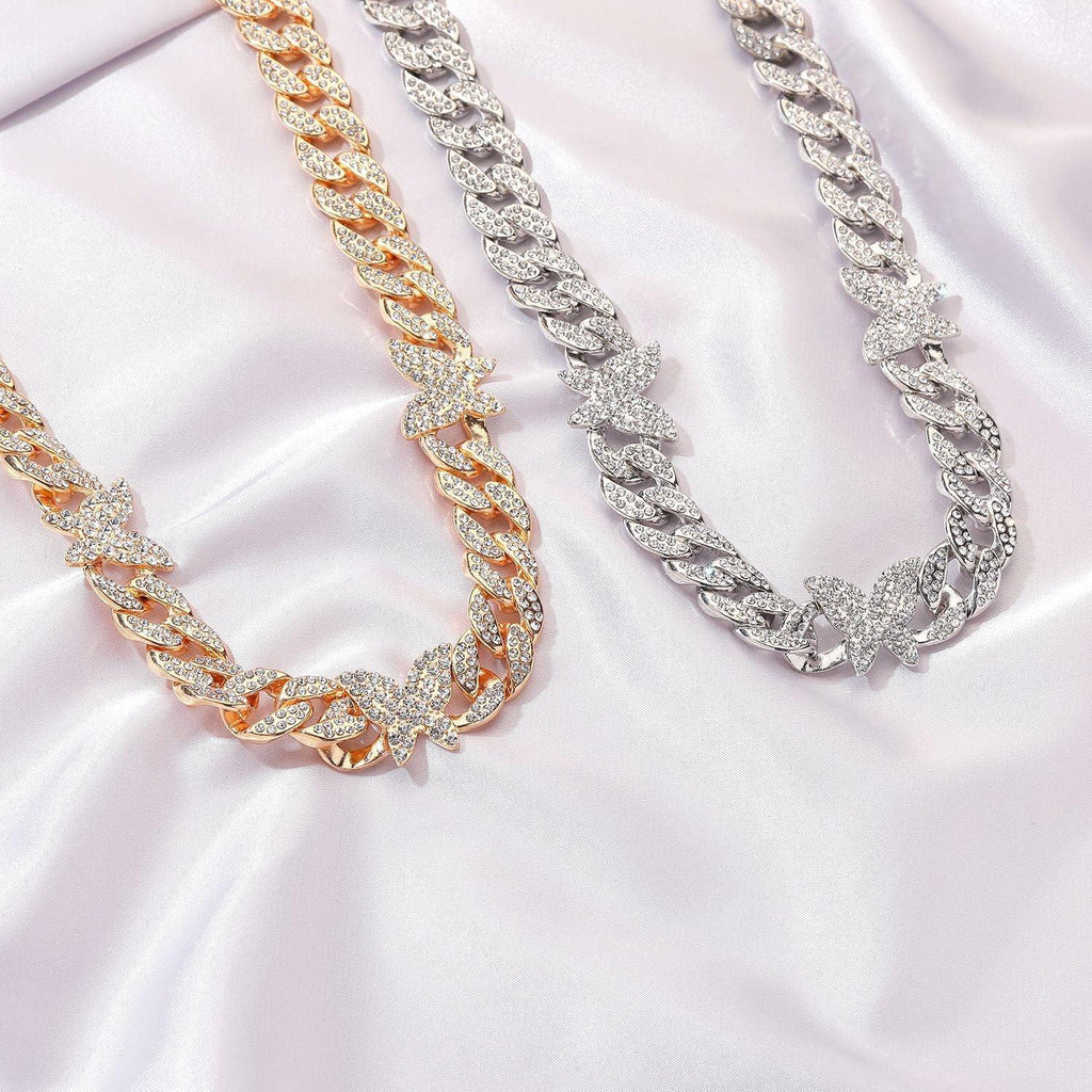retro-ethnic-temperament-diamond-adjustable-necklace - Viexta