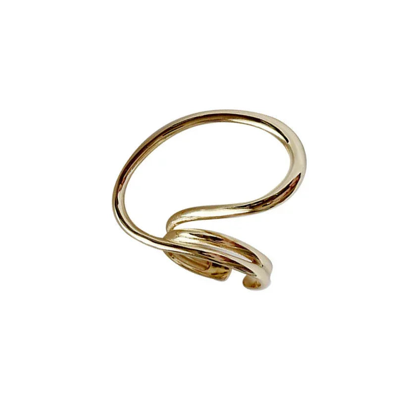european-and-american-exaggerated-large-twist-ring-multilayer-ring - Viexta