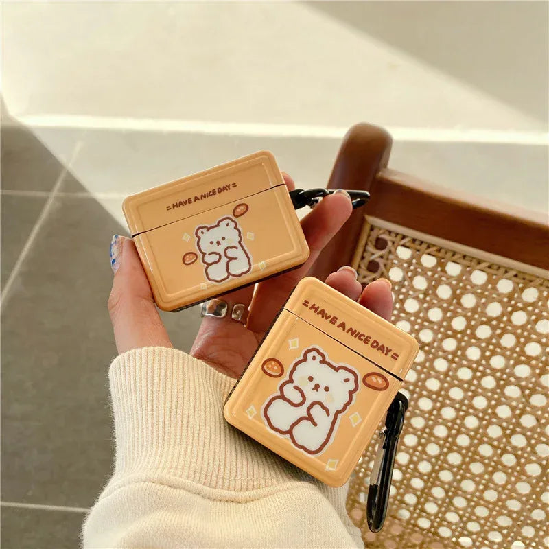 cartoon-lovely-bear-case-for-apple-airpods-cover - Viexta