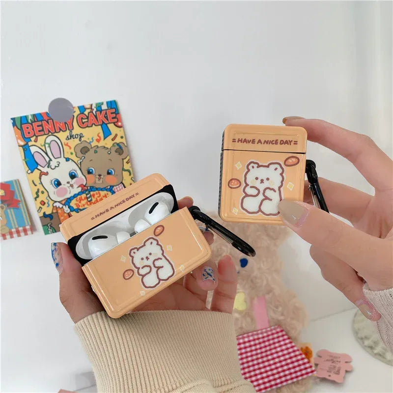 cartoon-lovely-bear-case-for-apple-airpods-cover - Viexta