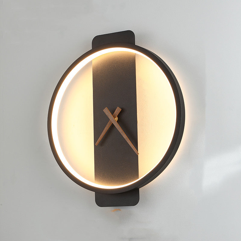 Nordic Clock Lamp