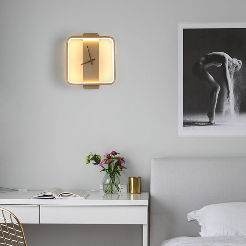 Nordic Clock Lamp