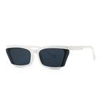 Modern Retro Narrow And Dazzling Sunglasses - Viexta