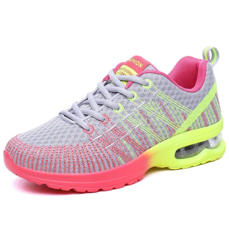 Casual Mesh Breathable Fitness Women's Shoes - Viexta