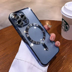 Magnetic Transparent iPhone case With Lens Protector - Viexta