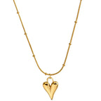 Cold Wind Heart Clavicle Chain - Viexta