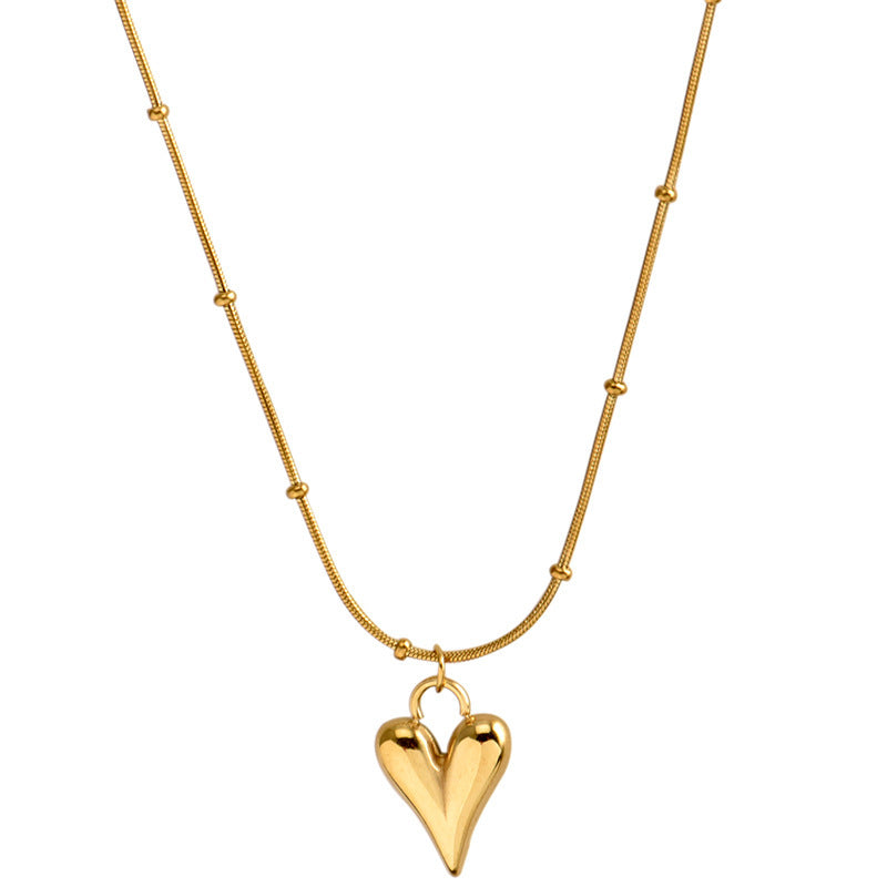 Cold Wind Heart Clavicle Chain