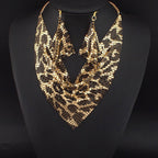 sequin-silk-scarf-fake-collar-necklace-set
