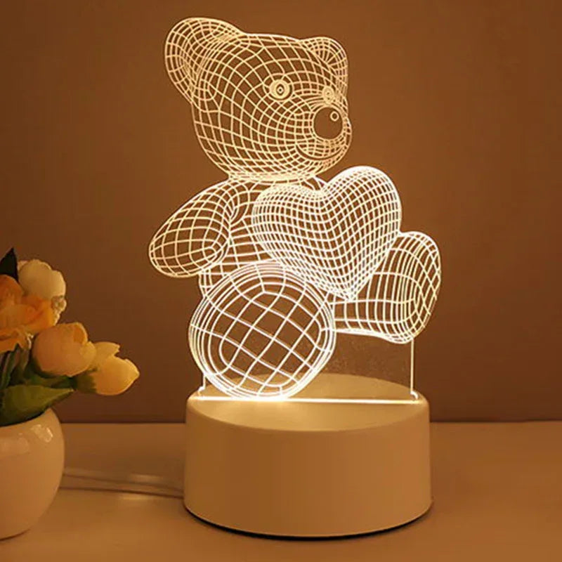 Acrylic Neon LED Night Lights - Viexta