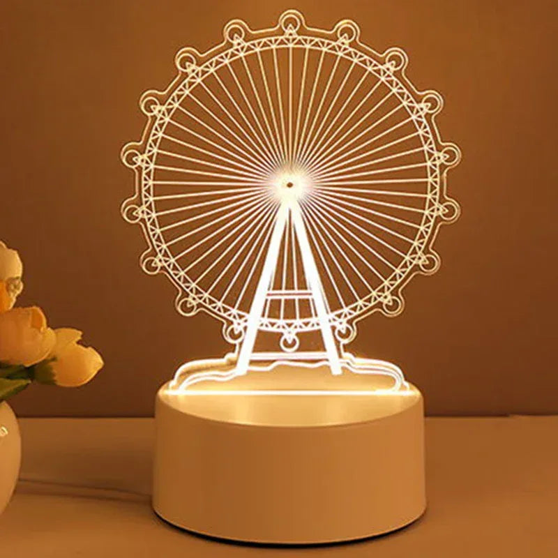 Acrylic Neon LED Night Lights - Viexta