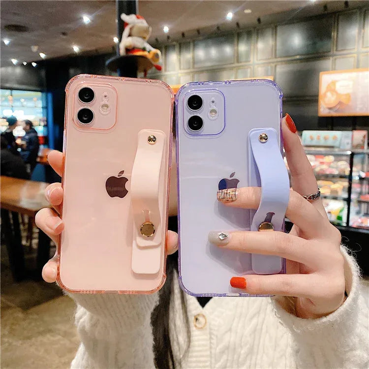 Candy Color Transparent iPhone Case - Viexta