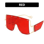 Thin Sunglasses Net Celebrity Street Shooting Thick Edges