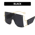 Thin Sunglasses Net Celebrity Street Shooting Thick Edges
