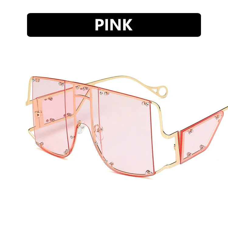 Thin Sunglasses Net Celebrity Street Shooting Thick Edges